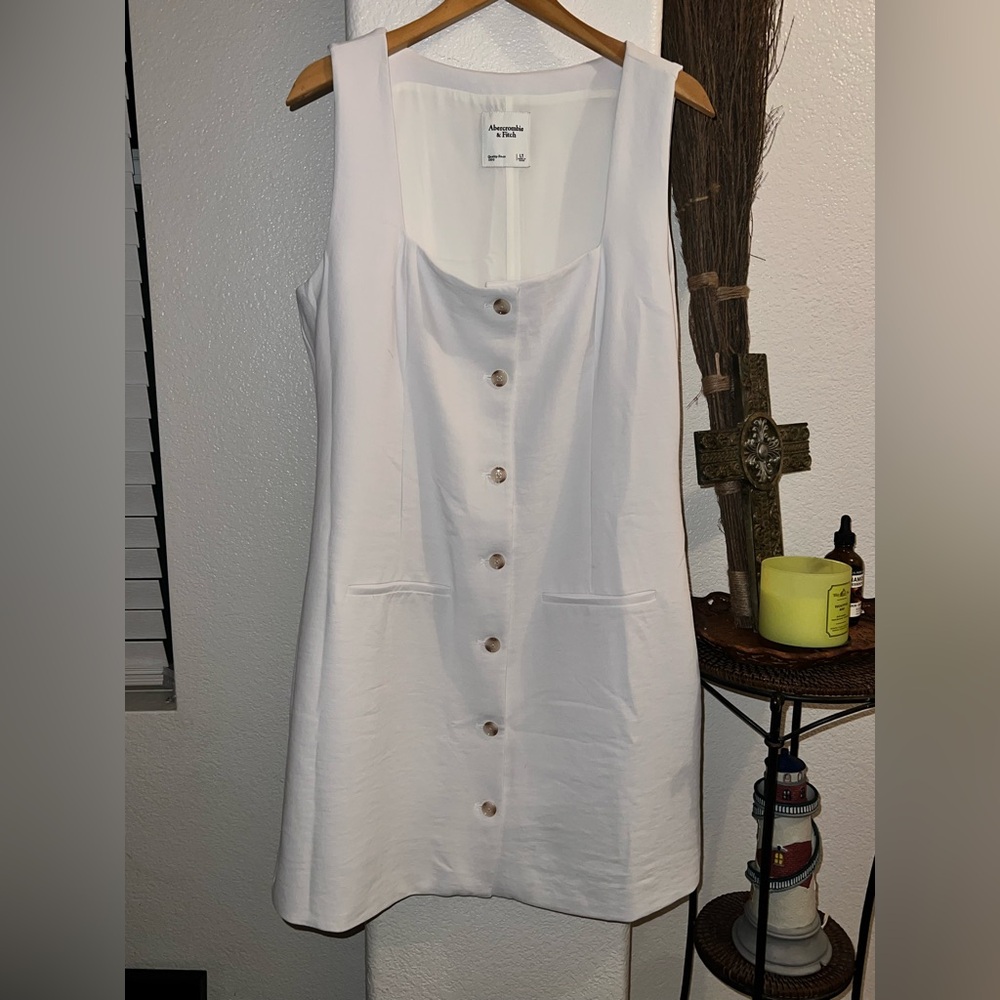 Abercrombie & Fitch White Dress